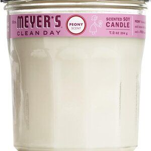 MRS. MEYER'S CLEAN DAY Soy Aromatherapy Candle, 35 Hour Burn Time, Made with Soy
